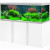 Akvastabil Fusion Aquarium 160 - Aquarien - 160x60x64 cm Silber Weiß Ca. 579 L