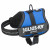 Julius-K9 Powergeschirr Blau - Hundegeschirr - 33-45x1.8 cm