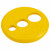 Rogz Flying Object Gelb - Hundespielzeug - L