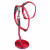 Rogz Alleycat Geschirr mit Leine Rot - Katzengeschirr - 19,8-30 cm