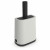 Rotho Mypet Reinigungsset 16.2 x 9.1 x 29 cm - Katzenklo - Weiß&Anthrazit
