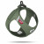 Curli Clasp Vest Harness Clasp Air-Mesh Moosgrün - Hundegeschirr - XXS