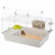 Ferplast Caviakooi Cavie 80 - Tierunterkunft - 79x49x38.5 cm Grau