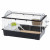 Ferplast Kaninchenkäfig Casita 100 - Tierunterkunft - 96x57x56 cm Schwarz