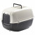 Ferplast Katzentoilette Prima - Katzenklo - 52.5x39.5x38 cm Schwarz