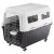 Ferplast Transportbox Atlas Pro Grau - Hundetransportbox - 118 x 80 x 88 cm