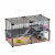 Ferplast Multipla Hamster - Tierunterkunft - 72.50x37.50x42 cm Schwarz