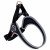 Tre Ponti Fibbia Basic Geschirr Schwarz&Reflexion - Hundegeschirr - 56 - 70 cm Bis 14 kg