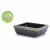 Beeztees Katzenklo Juliet Eco - Katzentoilette - 48x38x14 cm Grün