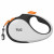 Tug Tug 360° Rollleine - Hundeleine - 5 m Weiß Orange Bis < 25 kg M