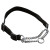 Adori Schlupfkette Halsband Nylon Schwarz - Hundehalsband - 20-35x1.0 cm