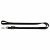 Adori Vario Schleppleine Nylon Schwarz - Hundeleine - 110-190X2.5 cm