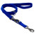 Adori Trainingsleine Nylon Blau - Hundeleine - 120-200X1.5 cm