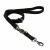 Adori Trainingsleine Nylon Schwarz - Hundeleine - 120-200X2.5 cm