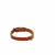 Adori Halsband Fettleder Mit Print Cognac - Hundehalsband - 35x1.4 cm