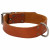 Adori Halsband Fettleder Mit Print Cognac - Hundehalsband - 60x4,0 cm