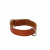Adori Halsband Fettleder Mit Print Cognac - Hundehalsband - 65x4,0 cm