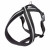 Adori Nylon Soft Geschirr Cross Schwarz&Reflektierend - Hundegeschirr - L