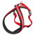 Adori Nylon Soft Geschirr Cross Rot&Reflektierend - Hundegeschirr - L