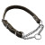 Adori Würgerkette Halsband Vario Dunkelbraun - Hundehalsband - 60x1.4-0.25 cm