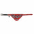 Adori Katzenhalsband mit Halstuch - Katzenhalsband - 1,0x36 cm Rot