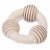 Beeztees Dental Ring Welpe 8 cm - Hundespielzeug - Rosa