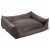Maxxnobel Orthopädisches Sofa Lederoptik/Teddy Taupe - Hundesofa - Large