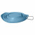 Kurgo Collaps A-Bowl - Faltbare Reisfutterschale - Hundenapf - Blau