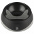 Lickimat Oh Bowl - Bessere Mundgesundheit! Schwarz - Hundenapf - Ø22x7 cm