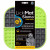 Lickimat Slodog - Slowfeeder Fressmatte - Hundenapf - 20x20 cm Apfelgrün Grau