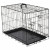 Adori Bench 2-Tür Schwarz - Hundebox - 92x57x64 cm