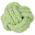 Adori Flos Ball Weiß&Lime - Hundespielzeug - Ø10 cm