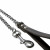 Adori Kettenleine Soft Griff Dunkelbraun - Hundeleine - 110x1.2 cm