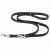 Adori Trainingsleine Nylon Soft Schwarz&Schwarz - Hundeleine - 200X1.5 cm