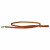 Adori Führleine Fettleder Mit Print - Hundeleine - 180x1.8 cm Cognac M/L