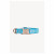 Dogguo Halsband Blau&Silber - Hundehalsband - S Kleine Hunde