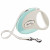 Flexi Rollleine Style Tape 5 m - Hundeleine - Mintgrün&Weiß