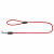 Hunter Führleine Freestyle Nylon Rund Rot - Hundeleine - 110x0.8 cm