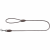 Hunter Führleine Freestyle Nylon Rund Grau - Hundeleine - 110x0.8 cm