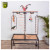 Keddoc Play Stand Iowa - Vogelunterkünfte - 92x54x142 cm Dunkelgrau