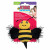 Kong Cat Better Buzz Bee - Katzenspielzeug - Schwarz Gelb