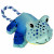 Kong Cozie Tuggz Frosch - Hundespielzeug - Sm/M