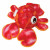 Kong Sea Shells Lobster - Hundespielzeug - Rot Medium/Large