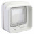 SureFlap Haustiertür Mikrochip Dualscan 20x20x7cm Weiß