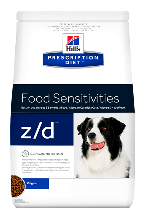 10 kg Hill's Prescription Diet Canine Z/D Food Sensitivies