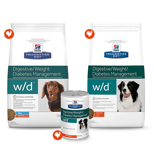 6 kg Hills Prescription Diet Canine W/D Low Fat/Diabetic