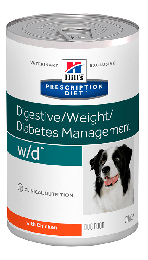 Hills Prescription Diet Canine W/D Low Fat/Diabetic/Gastrointestinal