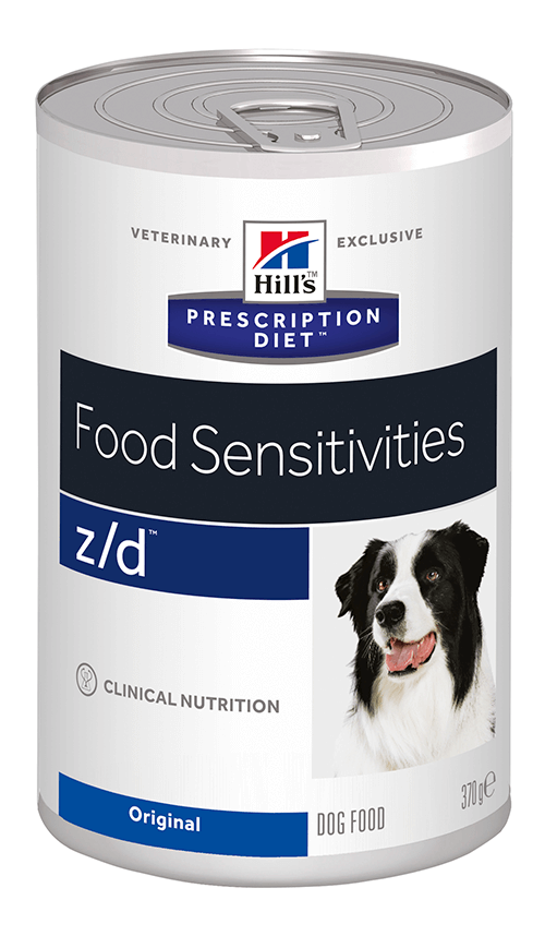 Hills Prescription Diet Canine Z/D Food Sensitivities 12x370 gr mit