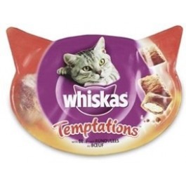 Whiskas temptations Rind 60 gr